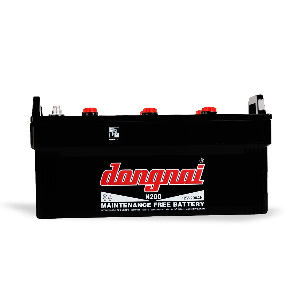 Ắc quy Tàu thuyền N200 Đen - 12V - 200Ah