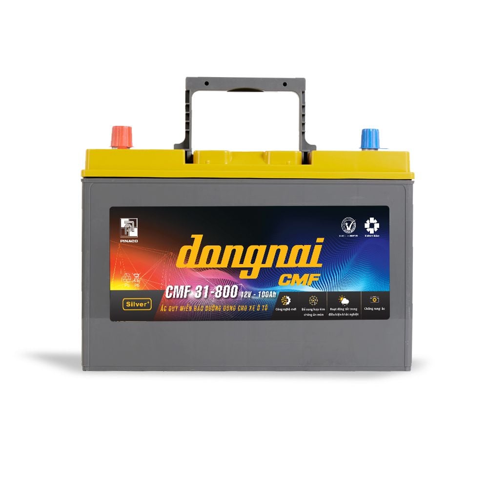 Ắc quy khô miễn bảo dưỡng Đồng Nai CMF 31800 - 12V - 100Ah