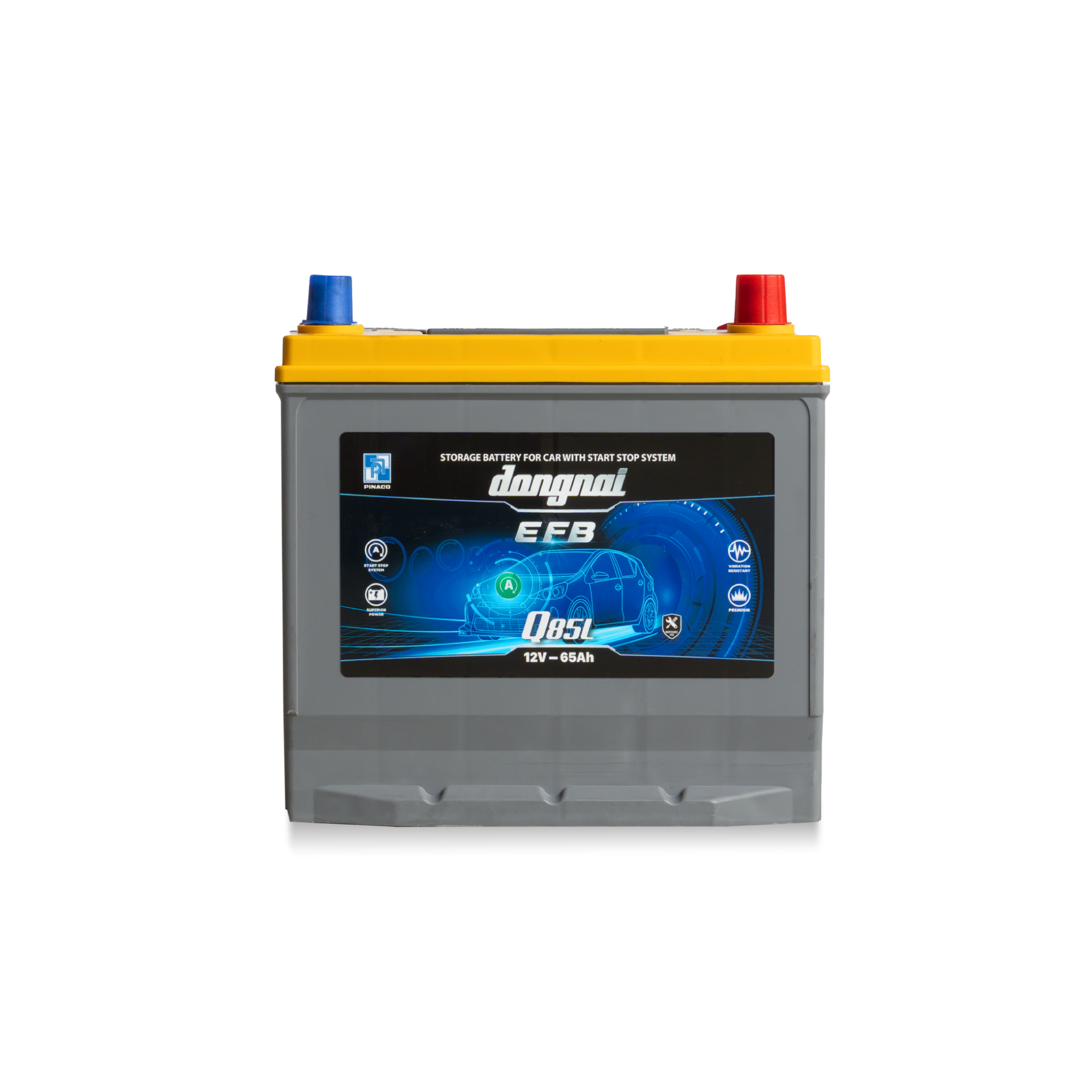 Ắc Quy Vũng Tàu – Bán Ắc Quy Khô Đồng Nai EFB Q85L 12V 65Ah