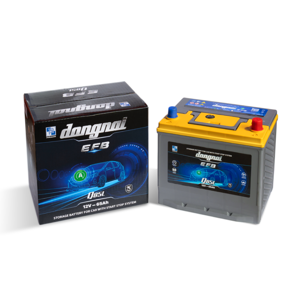 Ắc Quy Vũng Tàu – Bán Ắc Quy Khô Đồng Nai EFB Q85L 12V 65Ah