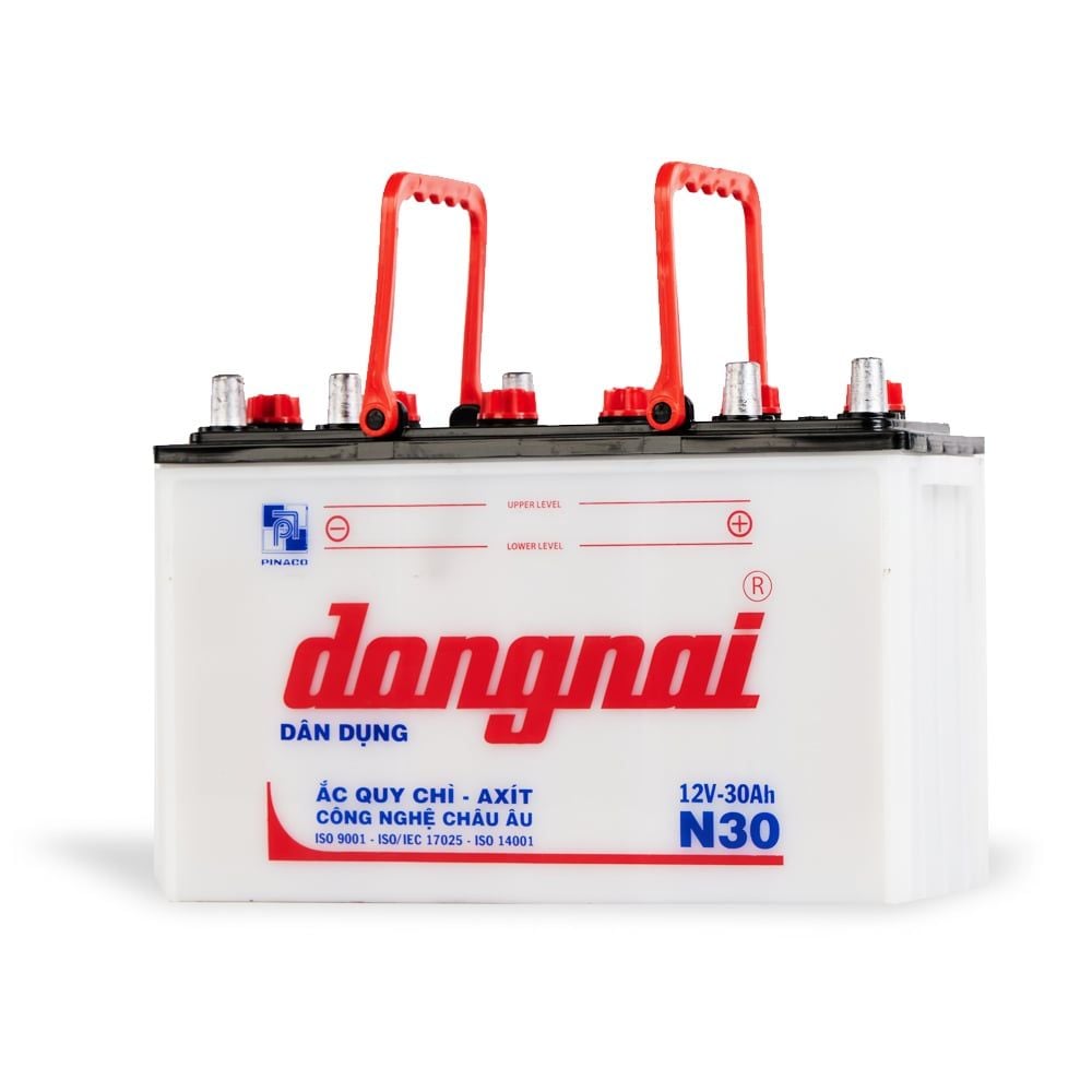 Ắc quy Dân dụng Đồng Nai N30 - 12V - 30Ah