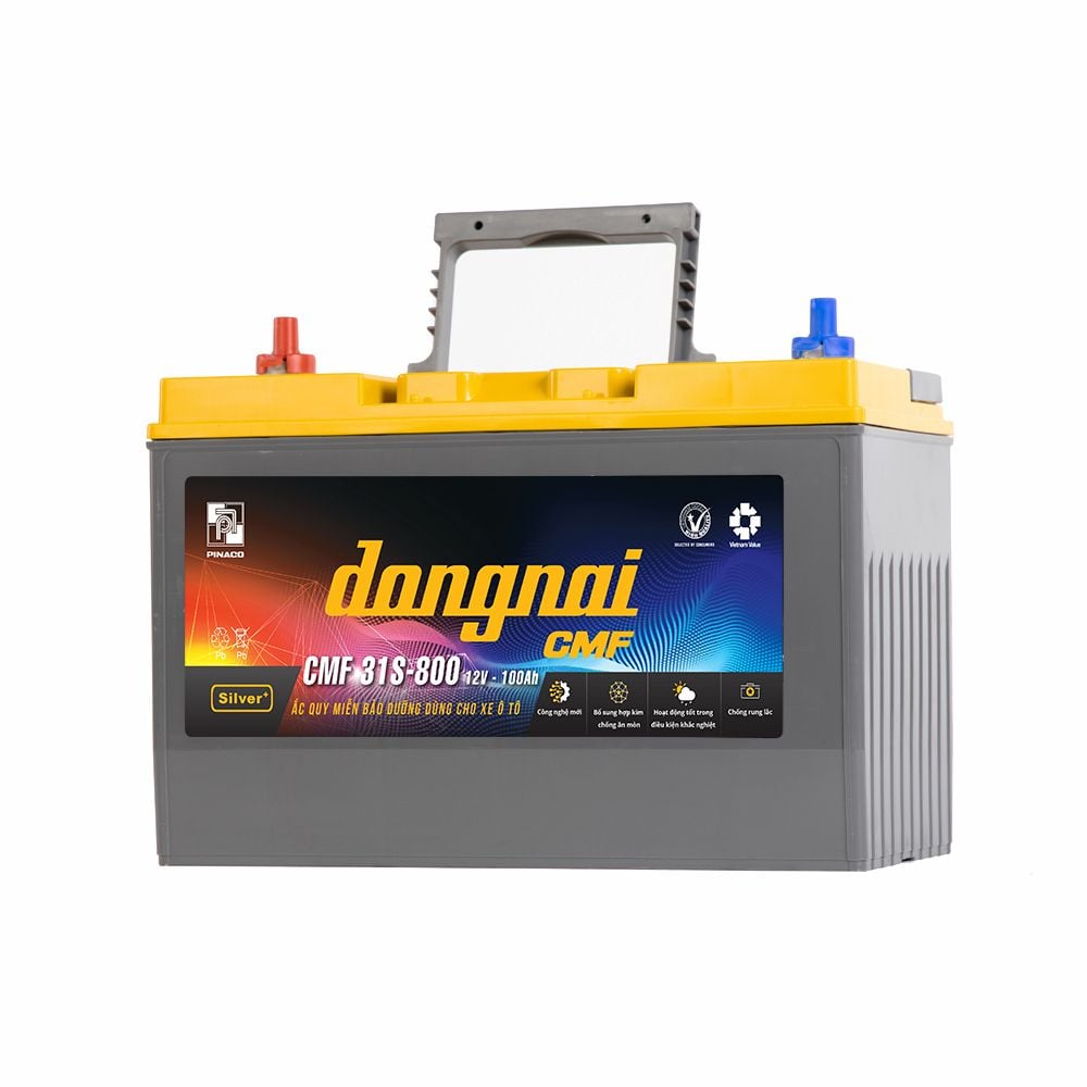 Ắc quy khô miễn bảo dưỡng Đồng Nai CMF 31S800 - 12V - 100Ah 4