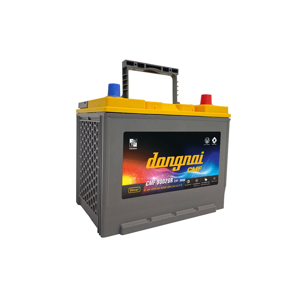Ắc quy khô miễn bảo dưỡng Đồng Nai CMF 90D26R - 12V - 80Ah 4