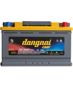 Ắc quy khô miễn bảo dưỡng Đồng Nai CMF DIN80 [LN4] - 12V - 80Ah