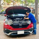 Kỹ thuật viên Ắc Quy Ánh Sáng thay ắc quy Honda CR-V tận nơi tại Vũng Tàu